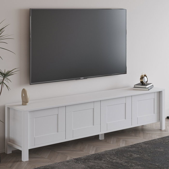 Hanah Home Soporte para TV Vachel - Blanco